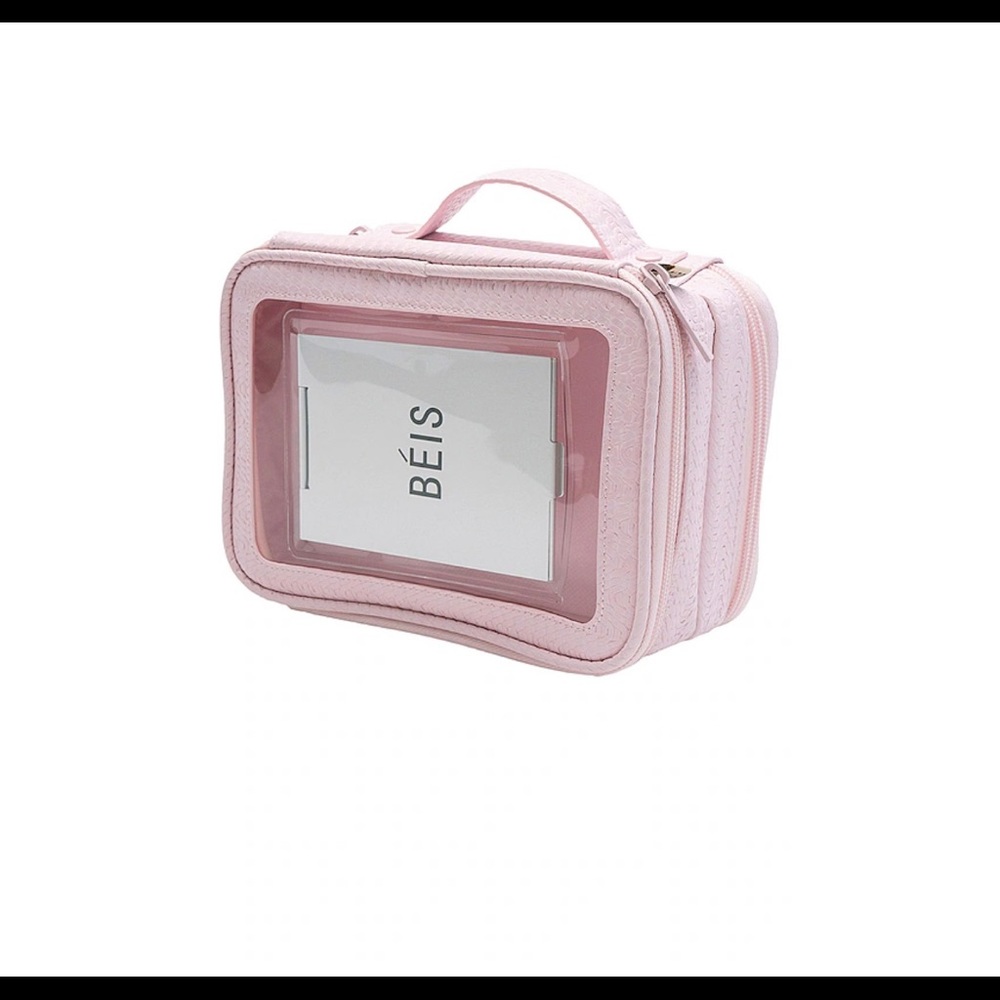 BEIS On-The-Go Essentials Case in Sakura Pink